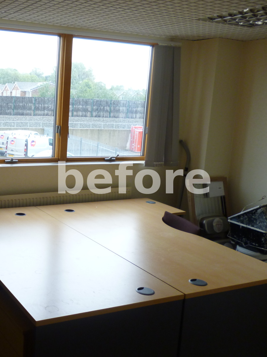 Lichfield Road Industrial Estate kitchen before