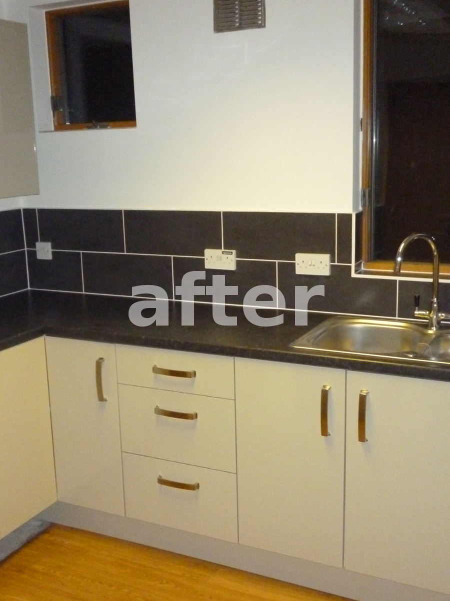 Lichfield Road Industrial Estate kitchen after