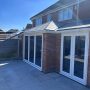 CONSERVATORY – WARM ROOF WITH NEW BI-FOLD AND FRENCH DOORS